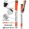 Super Stroke putter grip TRAXION Wrist Lock oranžová biela
