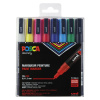 POSCA akrylový popisovač PC-3M - jemný hrot - 0,9 - 1,3 mm - 8 ks súprava