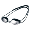 Arena Unisex Racing Goggles Tracks Mirror Black/Silver One Size