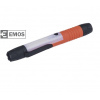 LED pracovná lampa EMOS 3W LED + 3W COB, na 3x AAA