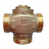 Herz Termostatický mosazný směšovací ventil 3cestný TEPLOMIX DN32 GZ 1 1/2, pro zvýšení teploty zpátečky kotle