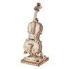 3D puzzle Robotime Rolife 3D drevené puzzle Violončelo 58 dielikov (TG411)