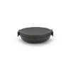 Brabantia Obedový box Brabantia MAKE&TAKE okrúhly 1l tmavo šedý