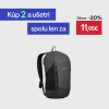 QUECHUA Turistický batoh NH100 10 l čierny