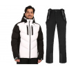 Pánský lyžařský komplet Skimmio WHT XXL + Rhea BLK XXL