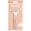 Gillette Venus Smooth Sensitive holiaci strojček s 3 čepieľkami + 2 náhradné hlavice pre ženy