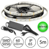 HomePRO 4112 5m LED pásik 60 SMD5050 Zelená 9W vodeodolný IP65 + zdroj