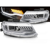 CHEVROLET CAMARO 16-18 - predné chrómové svetlá HID SEQ CHROME