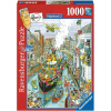 RAVENSBURGER Puzzle Mestá sveta: Pakjesboot 12, 1000 dielikov