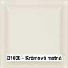 Romotop SOLID F Keramika (DESIGN krby): 31008 - Krémová matná oceľ, keramika