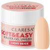 Claresa stavebný gél na nechty LIGHT BEIGE 90 g