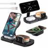 NABÍJAČKA 3v1 MAGSAFE SKLADACIA PRE APPLE IPHONE WATCH AIRPODS 15W
