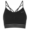 USA Pro Seamless Adjustable Sports Bra Black 6 (34)