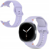 Silikónový remienok pre Samsung Galaxy Watch 8 40/44 mm | 8 Classic 46 mm, fialový