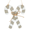 EUROFIRANY VIANOČNÁ DEKORÁCIA CANDY CANE SADA 6KS 16X18CM VIACFAREBNÁ