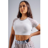 Crop top s leopardím vzorom ´97 PRIMAL 861 Cream leopard - CREAM LEOPARD - M
