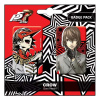 POPbuddies Persona 5 Royal Připínaček Placky 2-Pack Crow / Goro Akechi