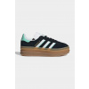 Detské kožené tenisky adidas Originals GAZELLE BOLD IH6456 čierna EUR 38 2/3