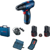 Bosch Professional Aku vŕtací skrutkovač GSR 120-LI, 400 – 1 500 ot./min., 06019G8002