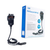 Prenosná CB rádiová stanica PNI Escort HP 62, viac štandardná, 4 W, 12 V, AM-FM, 5-stupňová nastaviteľná ASQ, 9-úrovňová RF zisk, dvojité hodinky, skenovanie, zámok