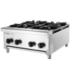 Vevor Stolový plynový sporák 4 horáky, na propán a zemný plyn, nerez, 28KW SYTSRQZBDJK47YUOFV0