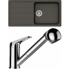 Set Schock S23-7 (dřez Formhaus D-100L Asphalt + baterie Cosmo.120 Chrom)