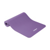 Gymnastická podložka na jogu, pilates, fitness, 183x61cm, hrúbka 1cm, materiál NBR, fialová, REBEL ACTIVE