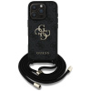 Guess Hardcase 4G Big Logo s popruhom iPhone 16 Pro Max čierna