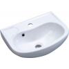 AQUALINE 45 x 35cm umývadlo, s otvorom, s prepadom, biele, 10TP71045