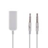 AppleMix Audio adaptér z 3,5 mm na 2x 3,5 mm jack pre slúchadlá