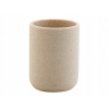 Pohár do kúpeľne na zubné kefky béžový SAND 10 x 8,5 cm