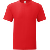 Fruit of the Loom Tričko Iconic 150 T, krátký rukáv, pánské COT16143000401-red S Červená
