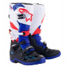 Topánky TECH 7, ALPINESTARS (čierna/tmavo modrá/červená/biela, veľ. 39)
