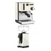 set RANCILIO SILVIA E biely a Eureka Mignon Specialita 15 BL biely