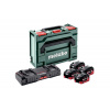 Metabo sada 4x LiHD 10Ah + ASC 145 duo, metaBOX (685143000)
