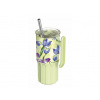 Quokka Nerezový termohrnček so slamkou Umi Green Tea 720 ml