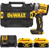 DEWALT 18V XR 1/2” Aku rázový uťahovák s poistnou guličkou, 2x 5,0 Ah DCF922P2T-QW