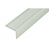 AP5 schodová lišta samolepiaca ACARA, hliník + fólia biela popolavá, 20 mm, 2,7 m