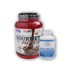 FitSport Nutrition Gourmet protein 1000g + bcaa max 4:1:1 + l-glutamine 240 caps - kokosovo-vanilkový jogurt