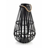 Lampáš, svietník - LUCIE BLACK Lampión H72X15cm (Lampáš, svietník - LUCIE BLACK Lampión H72X15cm)
