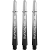 Násadky na šípky Harrows Supergrip Fusion čierne, clear, dlhé