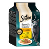 Výhodné balenie Sheba Fresh Cuisine Taste of Rome 36 x 50 g - morčacie, kuracie a hydinové v omáčke