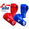 BOXERSKÉ RUKAVICE ADIDAS AIBA ČERVENÉ Farba: ČERVENÁ, Veľkosť: 10oz