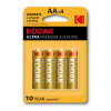 KODAK ULTRA PREMIUM AA 4x BATÉRIA