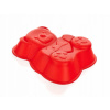Banquet Silikonová forma medvídek 14,2x12,3x3,5cm Culinaria red
