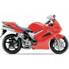 NÁLEPKY JUULA NA MOTOCYKEL PRE HONDA VFR 800 V-TEC 2002-2003 ČERVENÁ R157