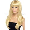Parochňa - BABELICIOUS - blond, dlhá 56 cm s ofinou, dámska