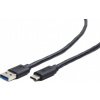 GEMBIRD USB 3.0 - USB-C M/M, 3m, černý CCP-USB3-AMCM-10