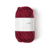 Rico Design Bavlnená háčkovacia priadza Ricorumi dk odtieň 030 burgundy - 3 ks