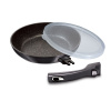 Panvica Berlingerhaus s odnímateľnou rukoväťou 24 cm Carbon PRO Line BH-6912